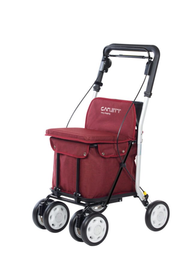 Rollator Boodschappenwagen - Rood