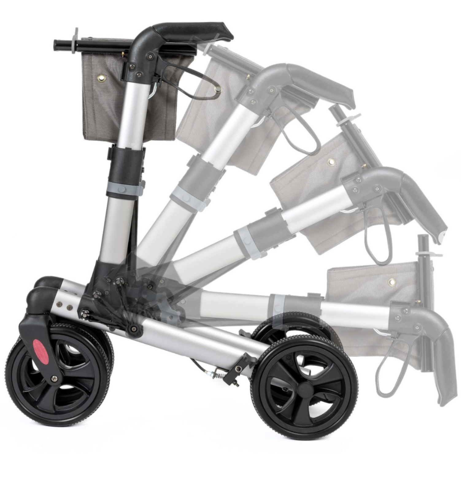 Track Rollator Dubbel Vouwbaar - Afbeelding 7