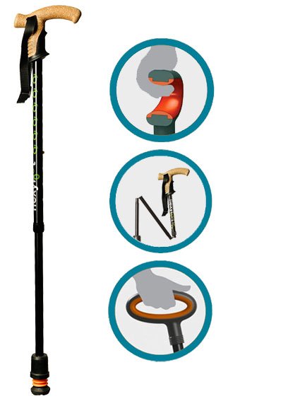 Flexyfoot Wandelstok - Afbeelding 7