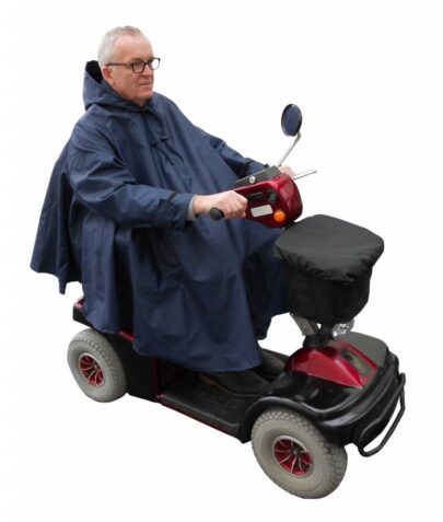 Scootmobiel Regencape met uitneembare voering