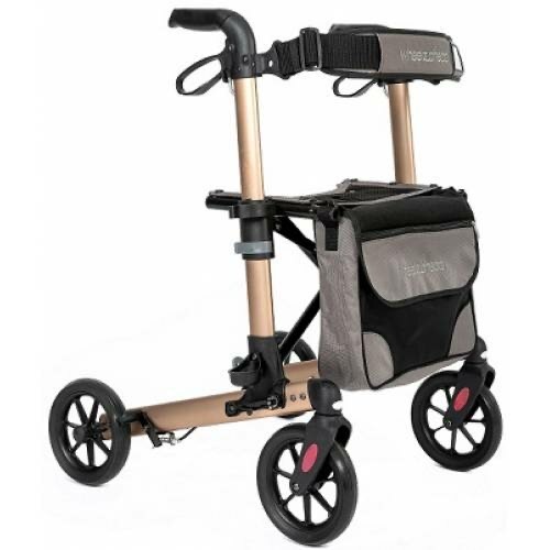 Track Rollator Dubbel Vouwbaar