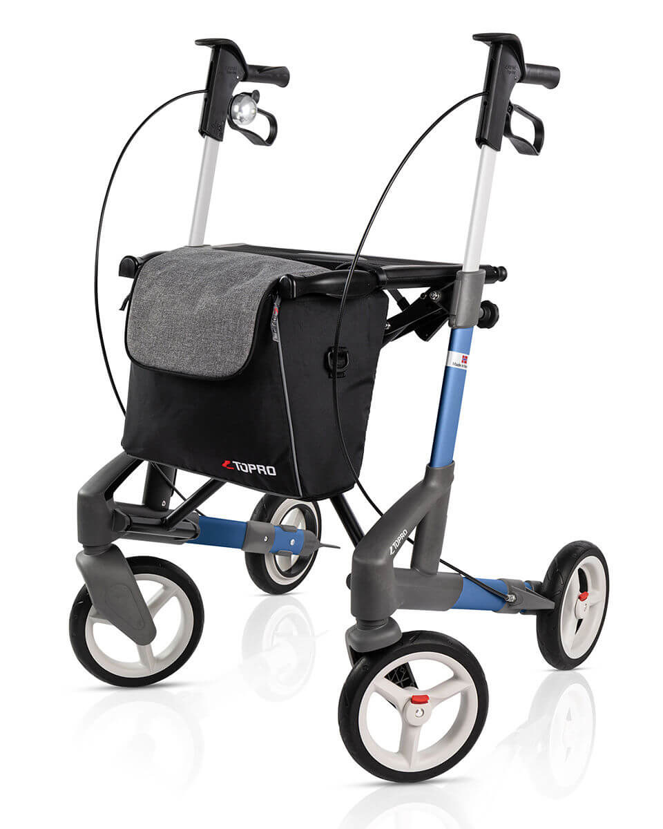 TOPRO Troja 5G Rollator - Blauw - Afbeelding 3