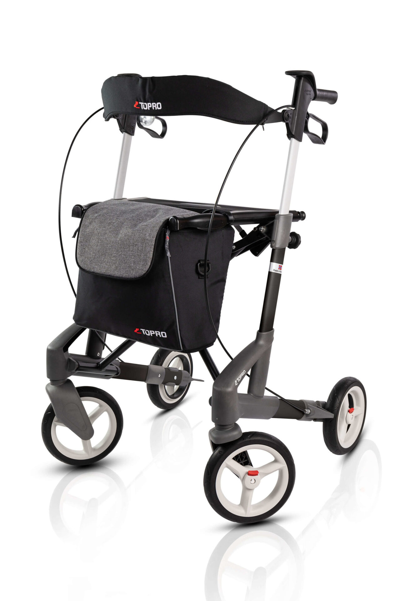 TOPRO Troja 5G Rollator - Zwart