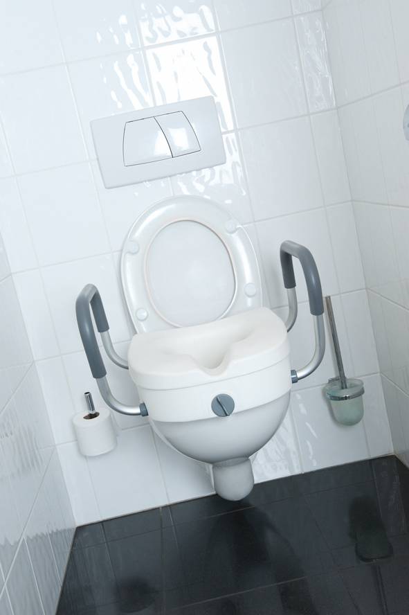 Toiletzit Verhoger met Armsteun - Afbeelding 2
