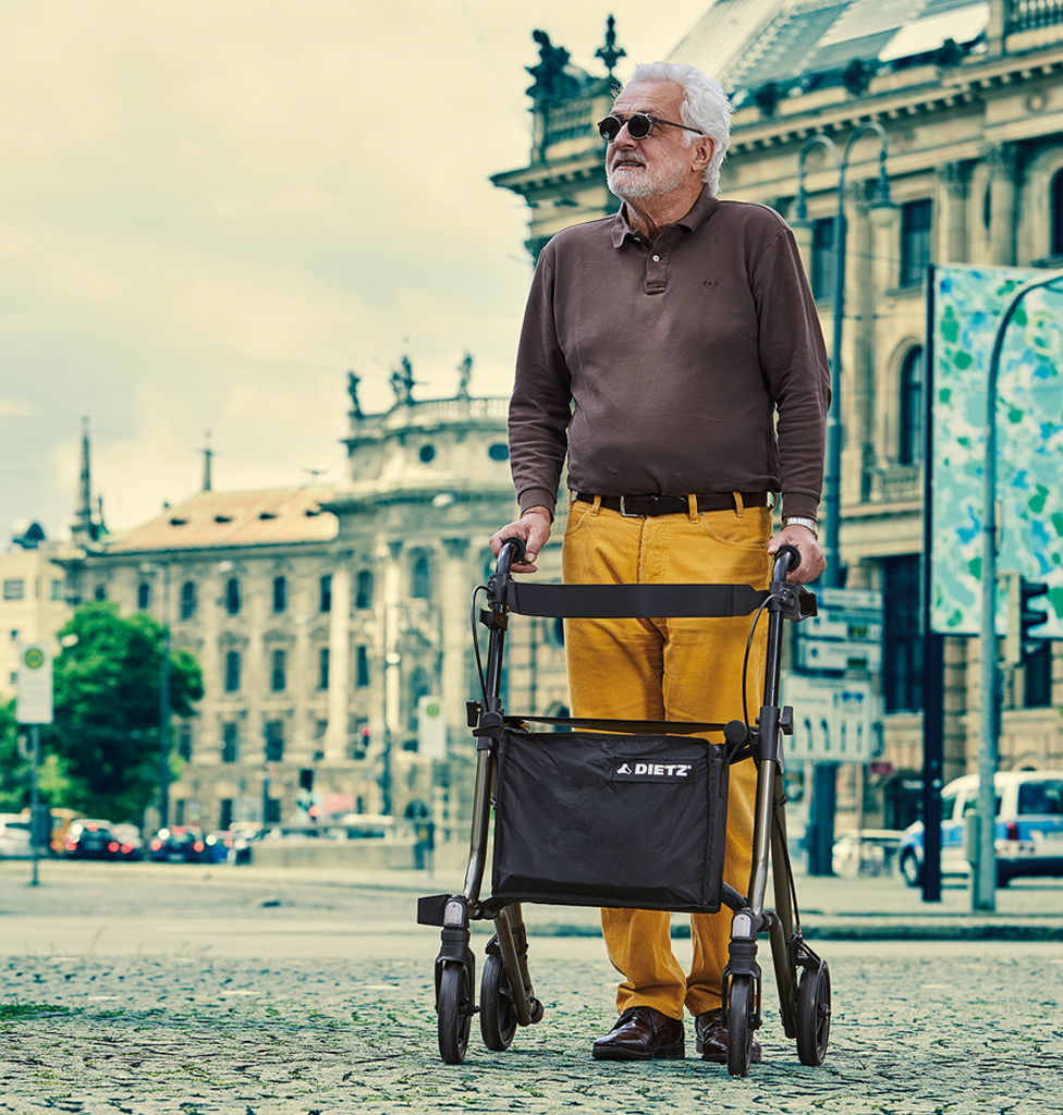 Dietz Taima M-GT Lichtgewicht Rollator - Afbeelding 5