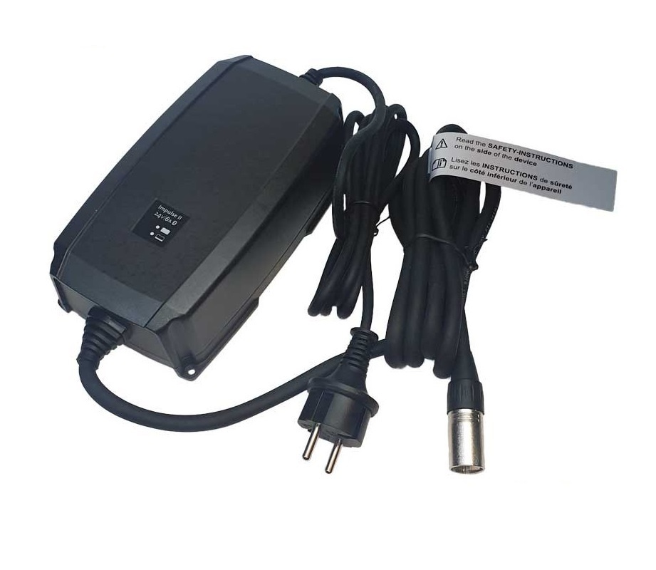 Scootmobiel Acculader Impuls II 24V - 12Ah Smart