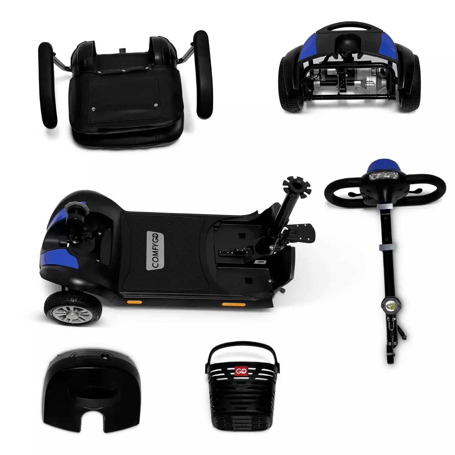 Z-4_Electric_Powered_Mobility_Scooter_with_a_Lightweight_5_Part_Detachabl