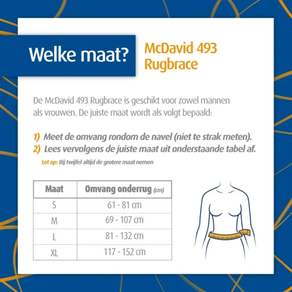 McDavid 493 Rugbrace - Afbeelding 2