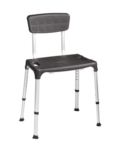 SecuCare Douchestoel Quattro met rugleuning