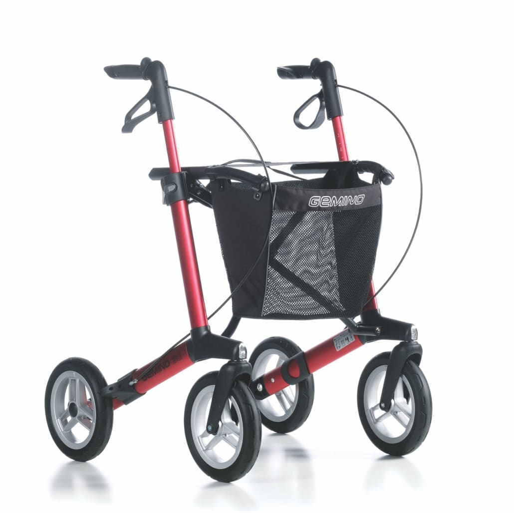 Rollator Gemino 30 Comfort Rood