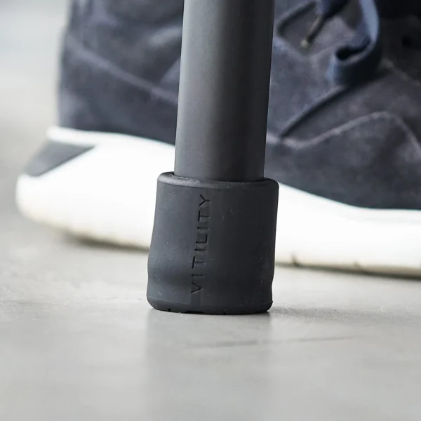 Wandelstok – Charcoal zwart Comfortdop