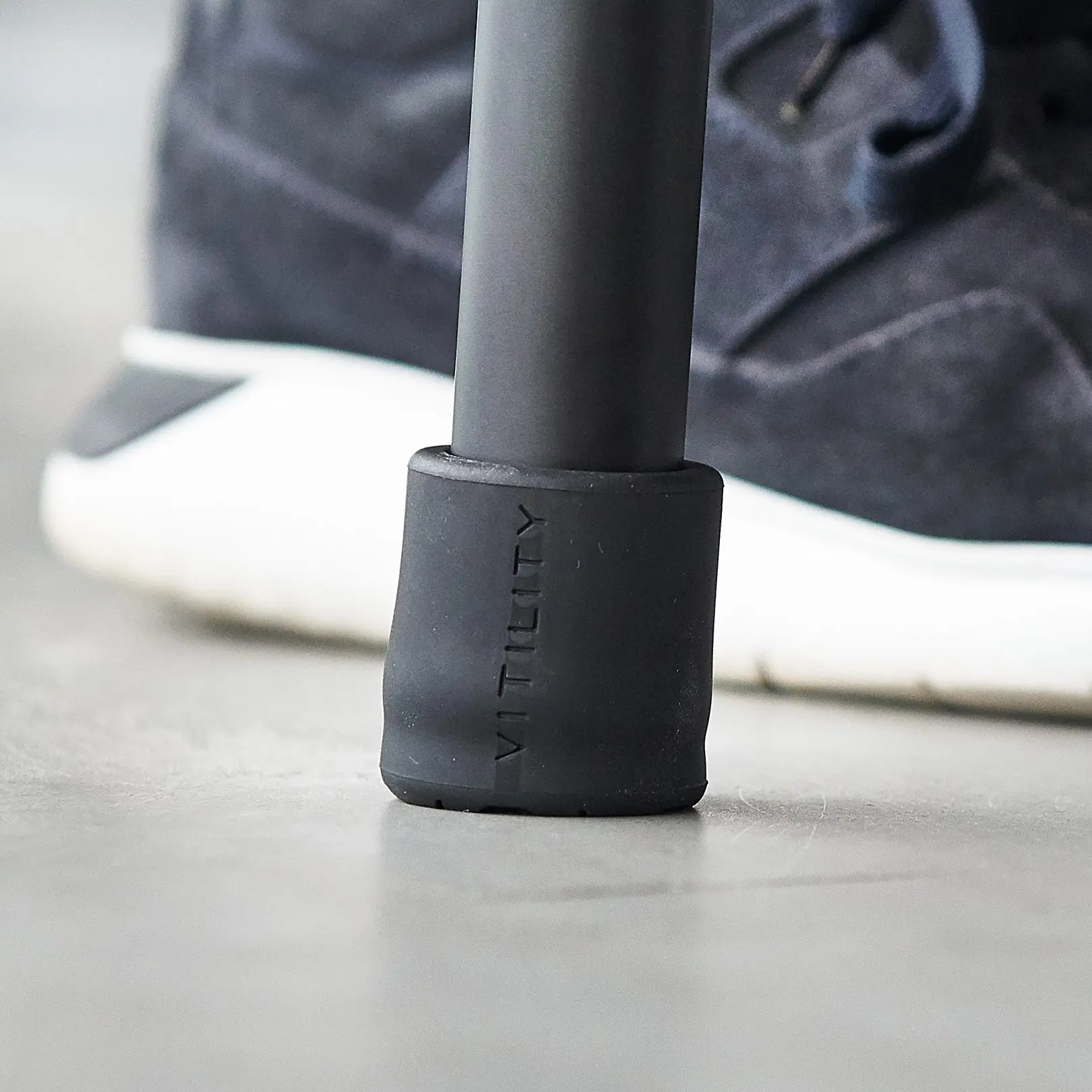 Wandelstok – Charcoal zwart Comfortdop