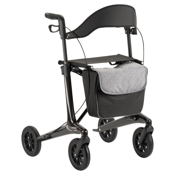 Stijlvolle Carbon Rollator - Afbeelding 3