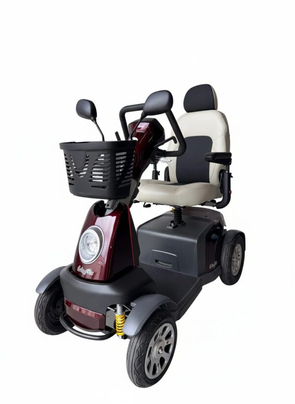 Gebruikte scootmobiel Galaxy Plus 4 Rood