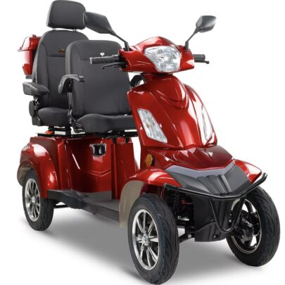 DUO Scootmobiel SHINO QUADRO LITIHUM – Comfortabele Tweepersoons 4-Wiel Scootmobiel 25 km/u