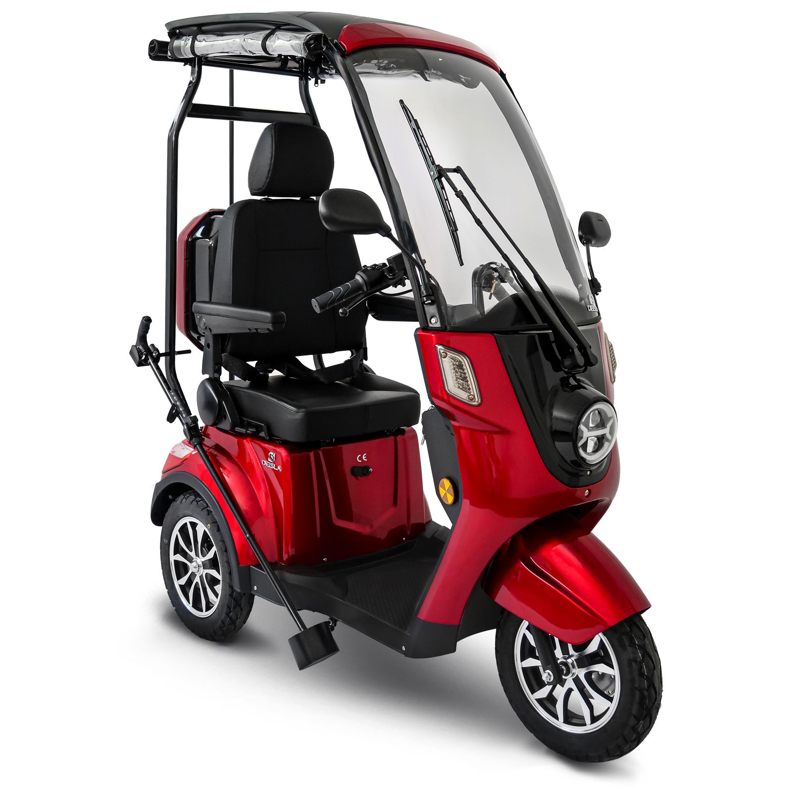 Deisla DS3-25 Overdekte Driewiel Scootmobiel – 25 km/u, 55 km Actieradius & 1000W Motor