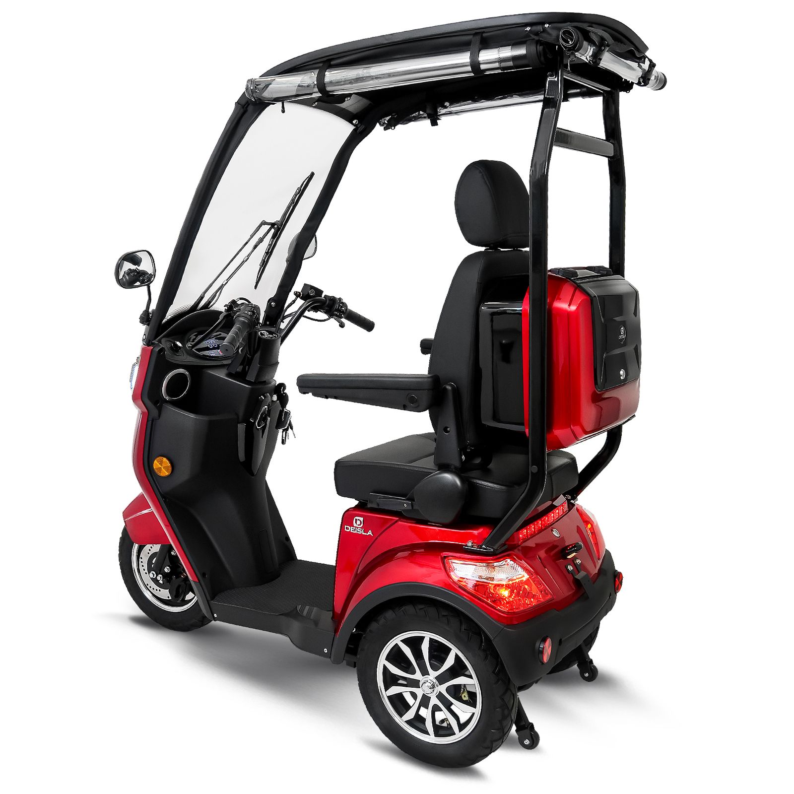 Deisla DS3-25 Elektrische 3-Wiel Scootmobiel – 60V Lithiumaccu, 1000W & 55 km Bereik
