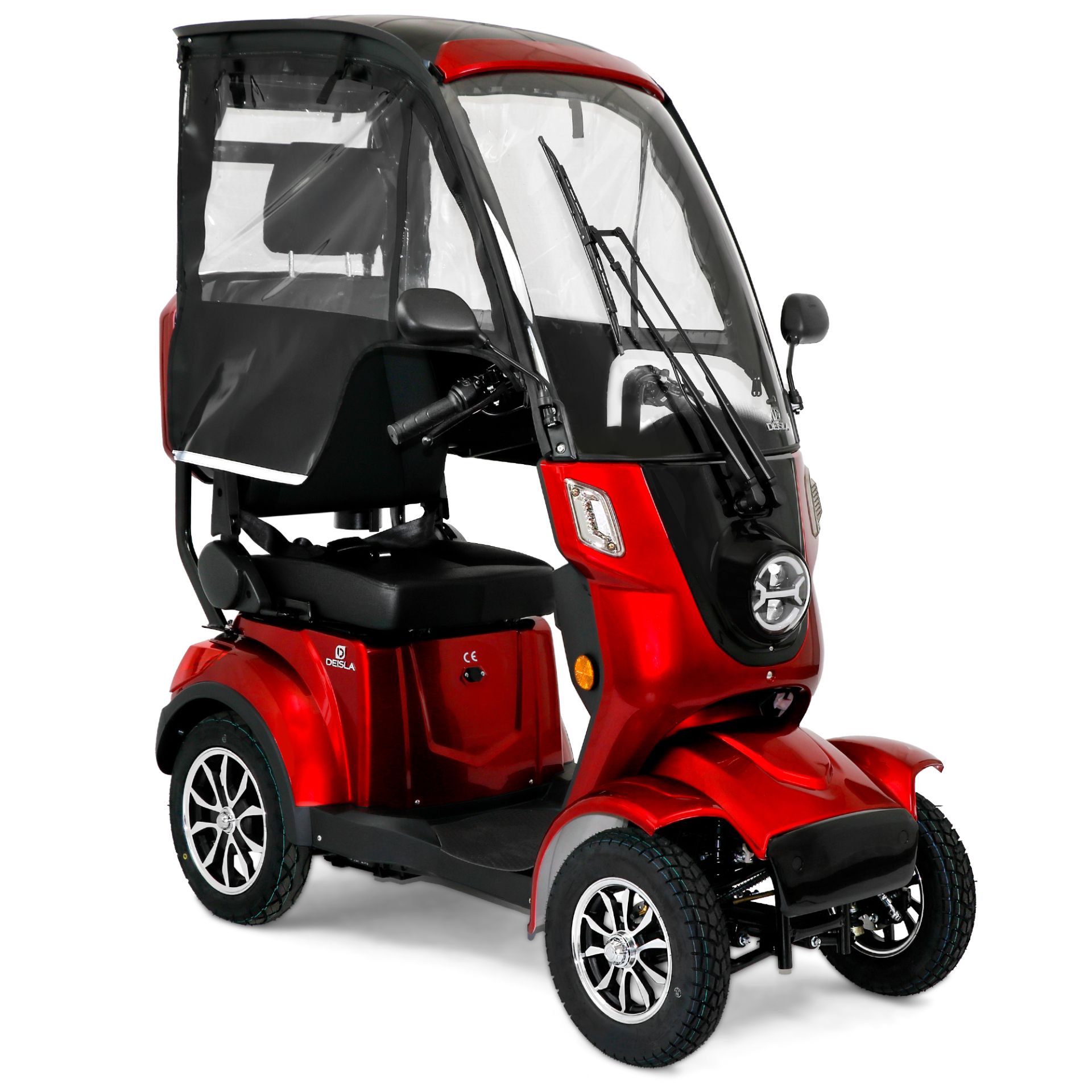 Scootmobiel voor Senioren Deisla DS4-25 – Comfortabel, Overdekt & 55 km Bereik