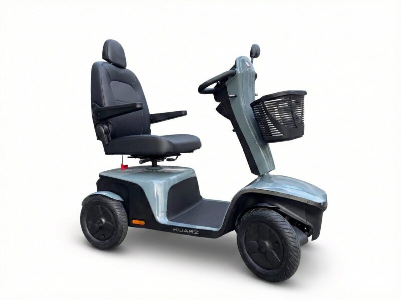 Vermeiren Kuarz Scootmobiel Grijs met achteruitrij camera