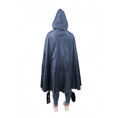 regenponcho rollator achterkant