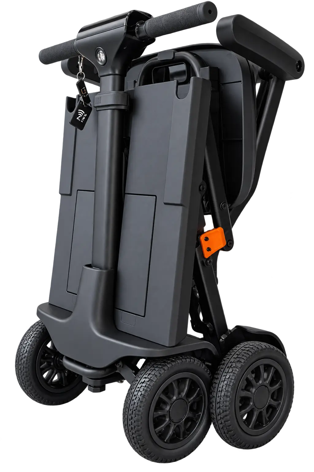 Lichtgewicht scootmobiel Spark Fold opgevouwen