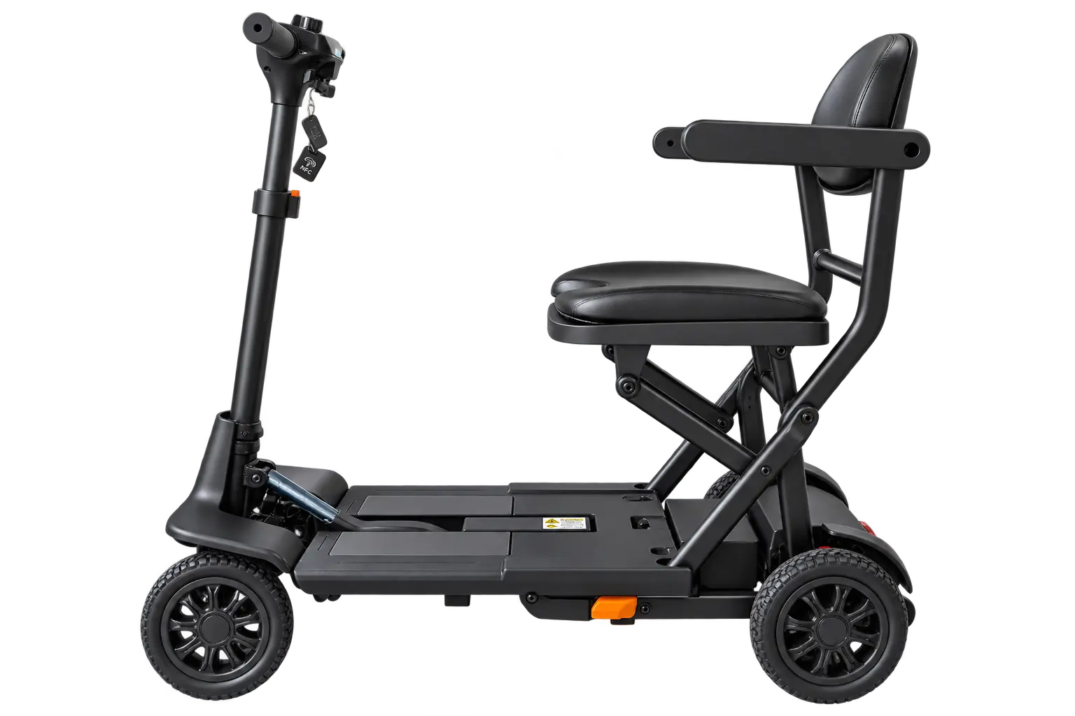 Lichtgewicht scootmobiel Spark Fold zijaanzicht