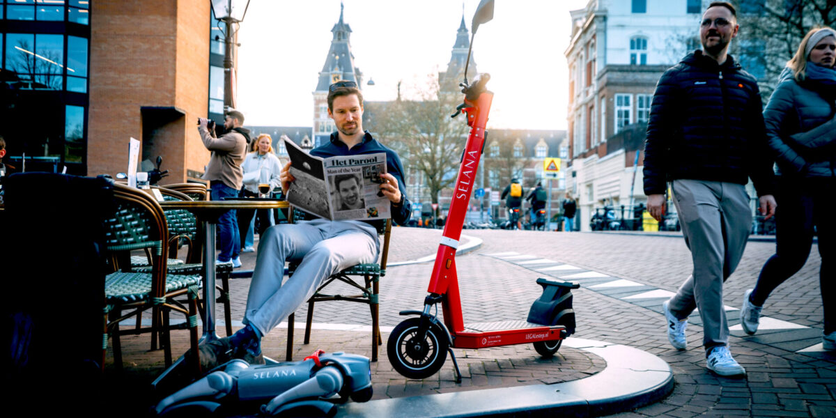 Selana Alpha Pro elektrische step openbare weg – RDW-goedgekeurd