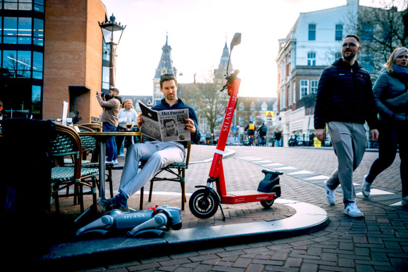 Selana Alpha Pro elektrische step openbare weg – RDW-goedgekeurd