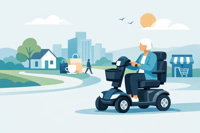 Vaste scootmobiel voor dagelijks gebruik kiezen
