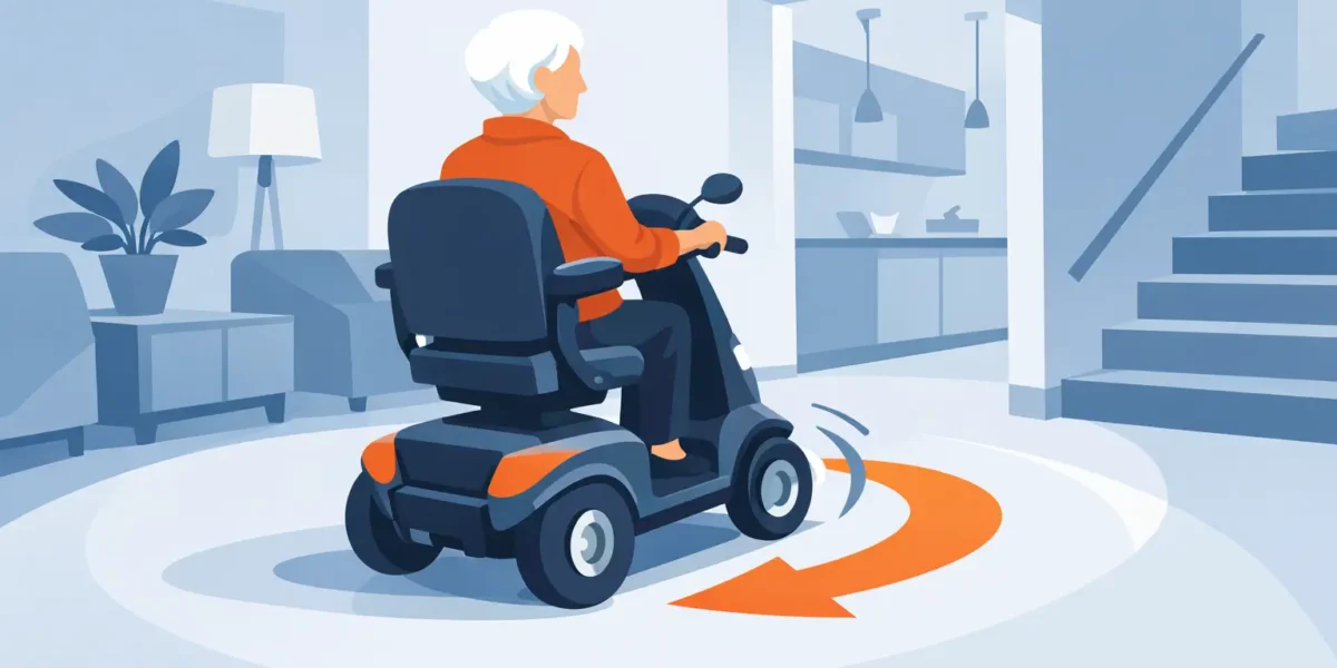 Driewiel scootmobiel: wendbaar binnen kiezen