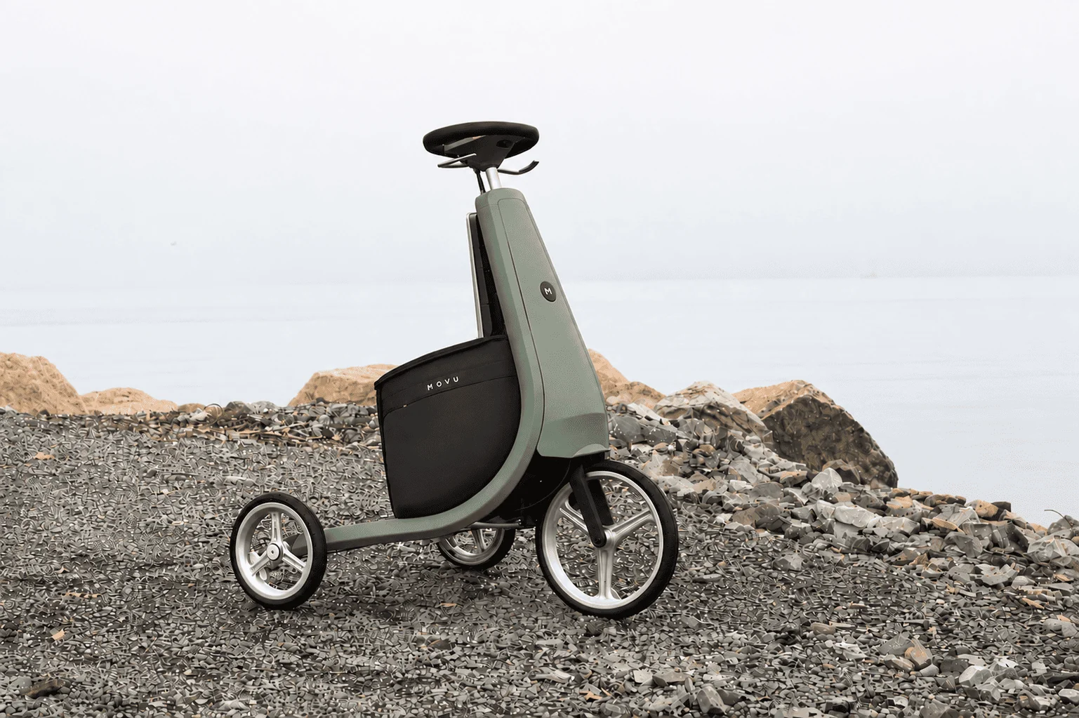 Movu Premium Rollator - Myrtle Green