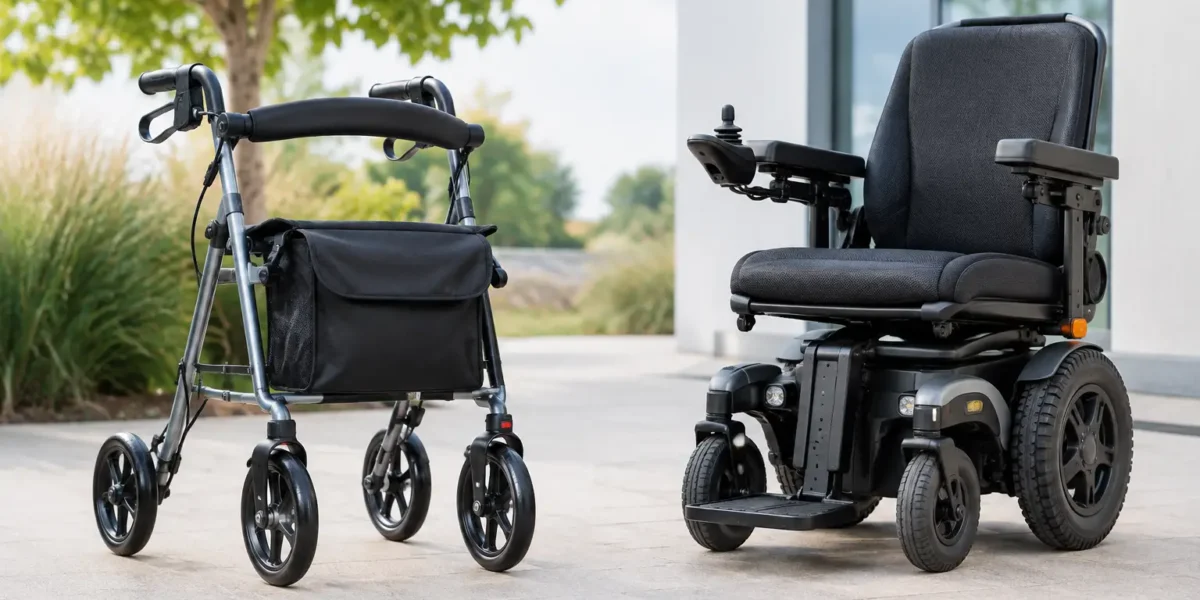 Rollator versus elektrische rolstoel kiezen